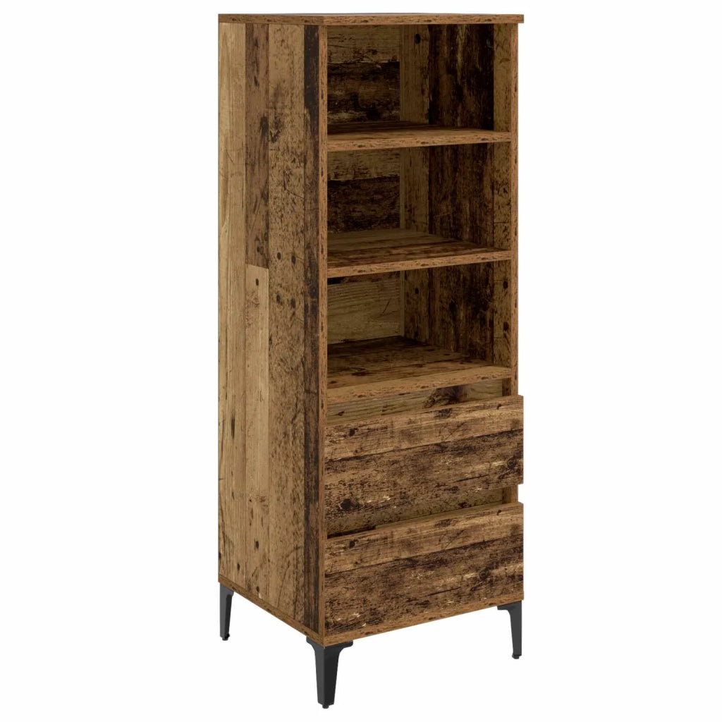 Credenza Legno antico 40 x 36 x 110 cm Legno ingegnerizzato 8009873