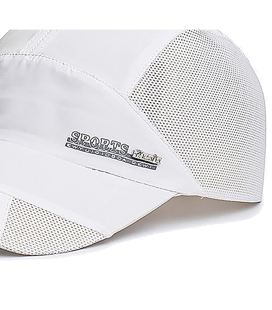 CAPPELLINO - VISIERA LUNGA MODERNA | Asciugatura Rapida Unisex | Visiera 3D con Rete | Ventilato, Ultra Leggero, Regolabile