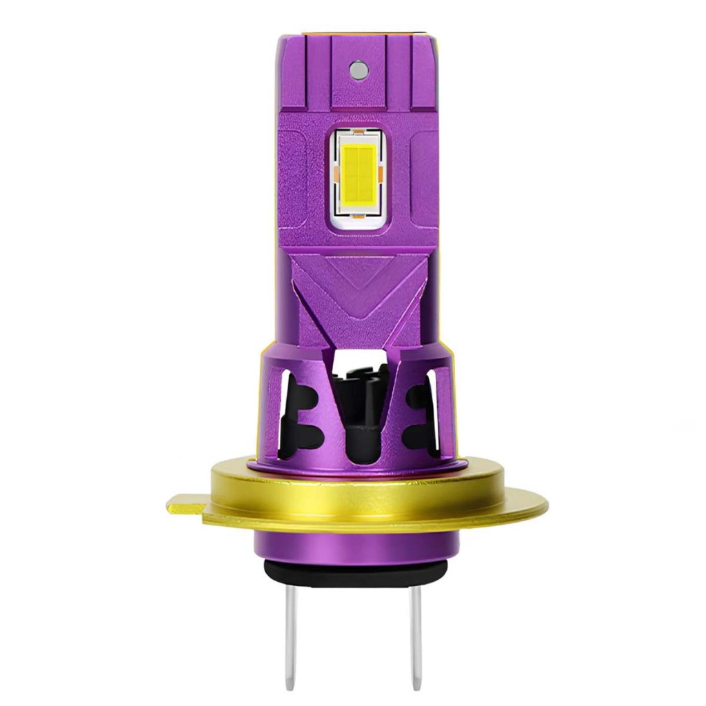Lampadina LED H4 per faro auto 30W 12V 6000K 3500lm IP65 Viola Avizar