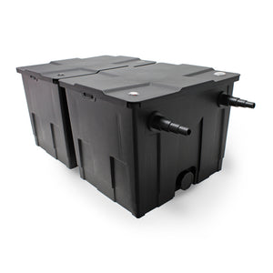 Set filtro a 2 camere 60000l chiarificatore UVC 18W pompa 70W pompa fontana