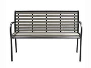 PANCHINA CON BRACCIOLI IN WPC  cm.125x59x81h.    VETTE