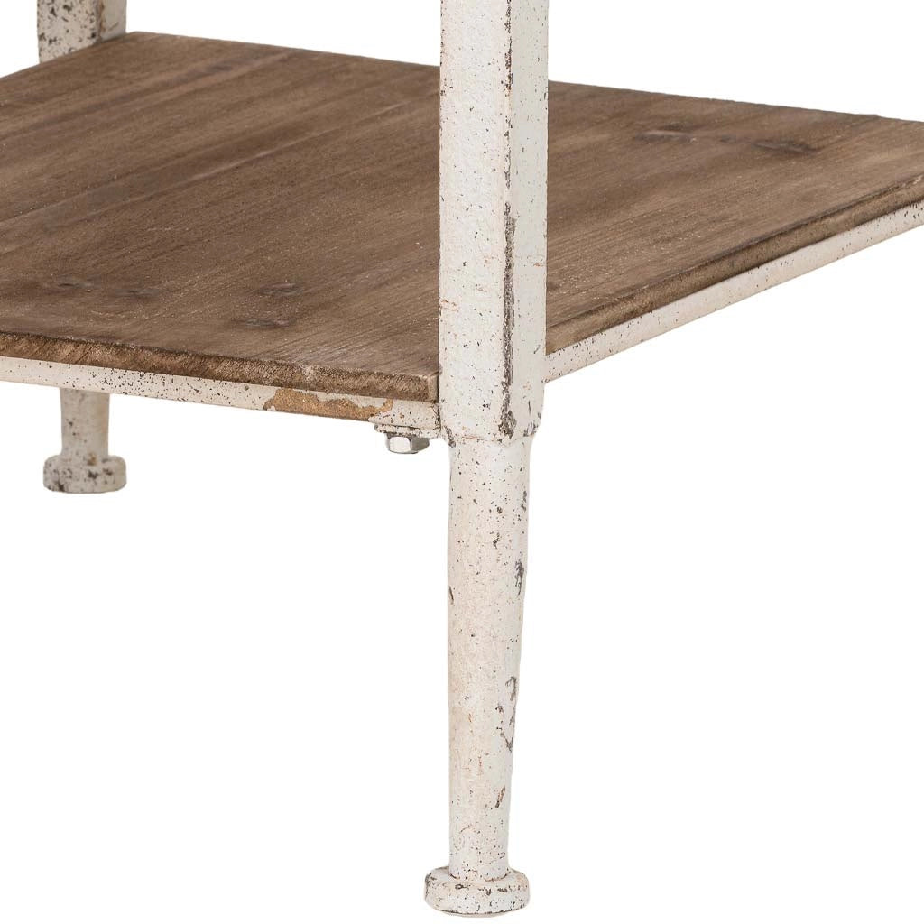 Tavolino da caffè in legno marrone, 50x50x53 cm (altezza)