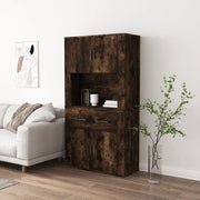 Credenza Rovere Fumo in Legno Multistratocod mxl 77334