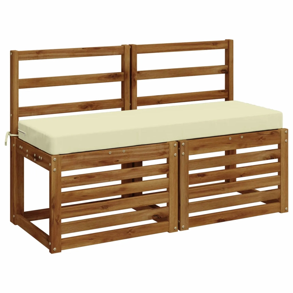 Cuscino per panchina SOEST 100% Poliestere Crema 949636