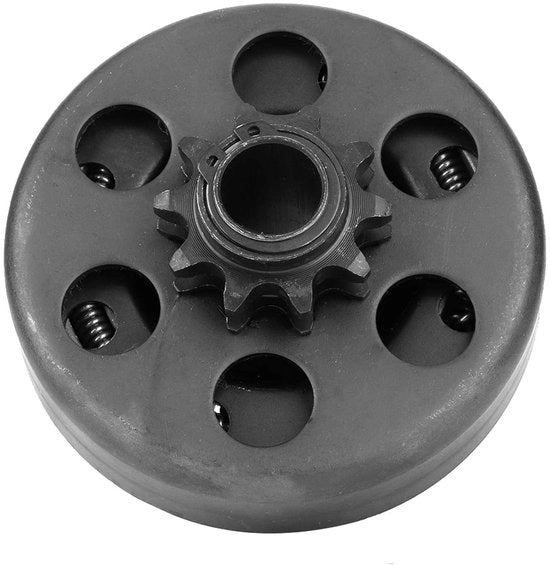 Kit di trasmissione - Centrifuga trasmissione motore - Manutenzione mini bike - 10 denti 3/4 pollici - 8 pk motore - Nero