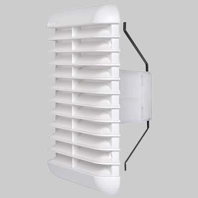 GRIGLIA QUADRATA BIANCA UNIVERSALE  190x190 Foro 125160     VECAM