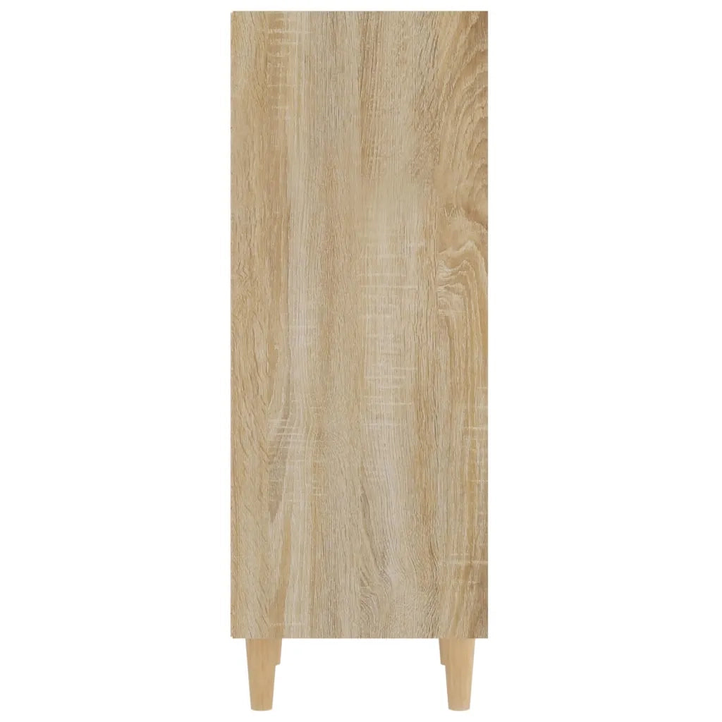 Credenza Rovere Sonoma 34,5x32,5x90 cm in Legno Multistrato 812378