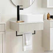 Lavabo da Parete Bianco Lucido 53 x 35 x 39 cm 890212
