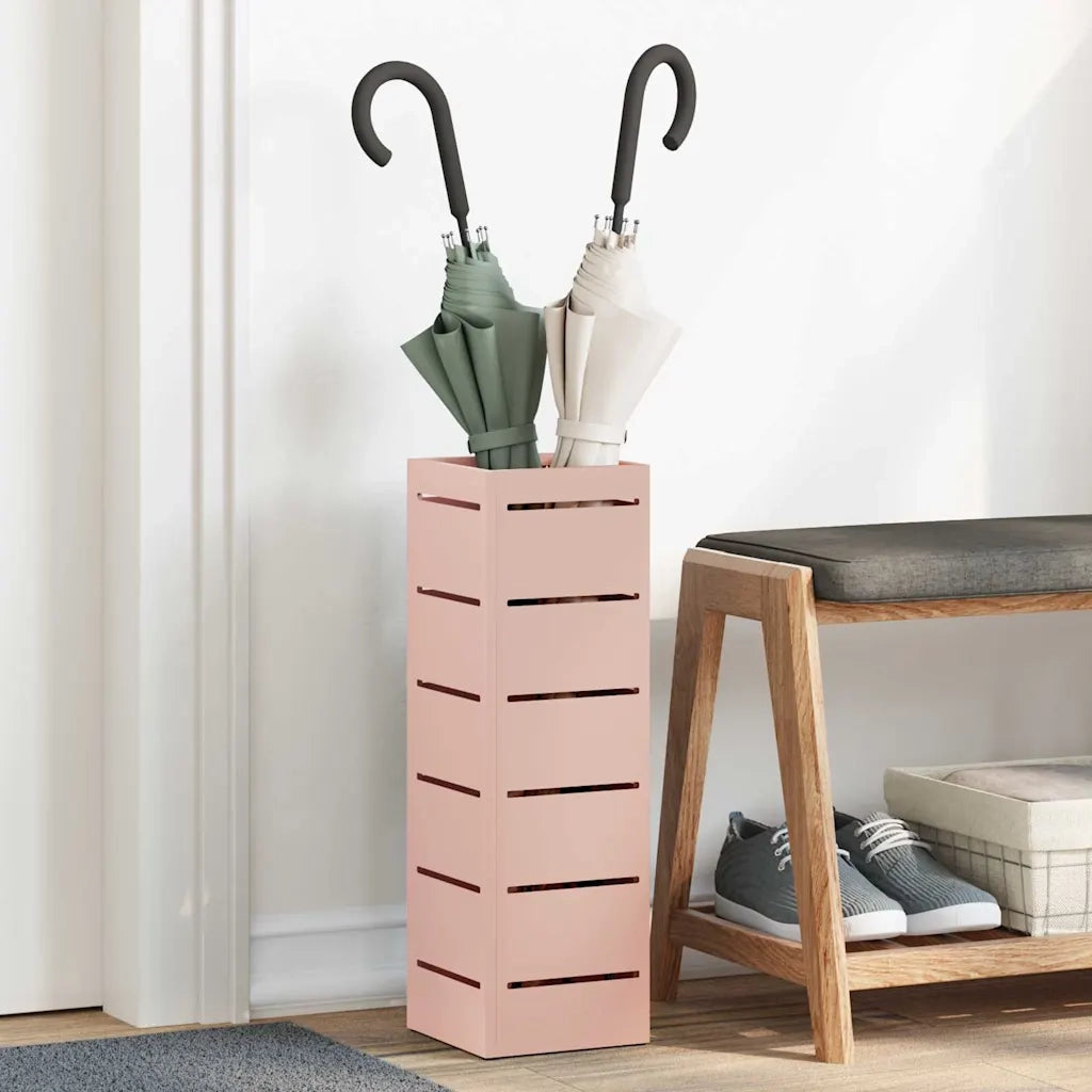Supporto per Ombrellone Rosa 15,5 x 15,5 x 49 cm Metallo CFW6011716