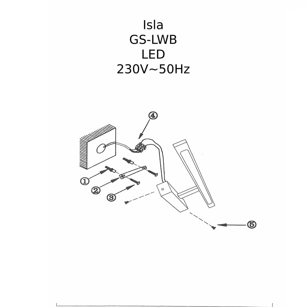 Applique Isla XXL cromo LED 32W 4000K IP44 Light Prestige