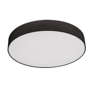 Plafoniera GPL383 in Termoplastico Nero - 40W LED High CRI >90, CCT Selezionabile 3000K/4000K/5000K - Gealuce Interni IP20