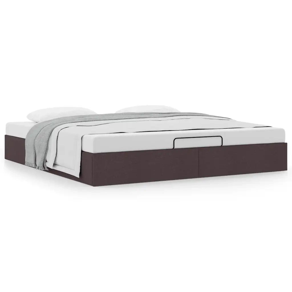 Struttura Letto Pouf senza Materasso 160x200 cm in Tessuto 3310892