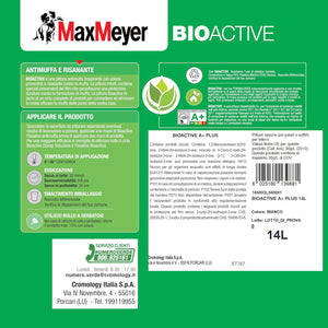 Idropittura Antimuffa per Interni BIOACTIVE A+, Colore Bianco, 14L