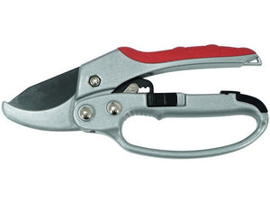 forbici per potatura a cricchetto in acciaio al carbonio taglio mm. 20 cod:ferx.vit50060