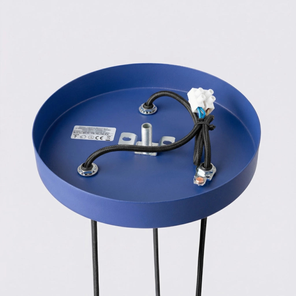 Lampada a sospensione KARBON 3P oltremare