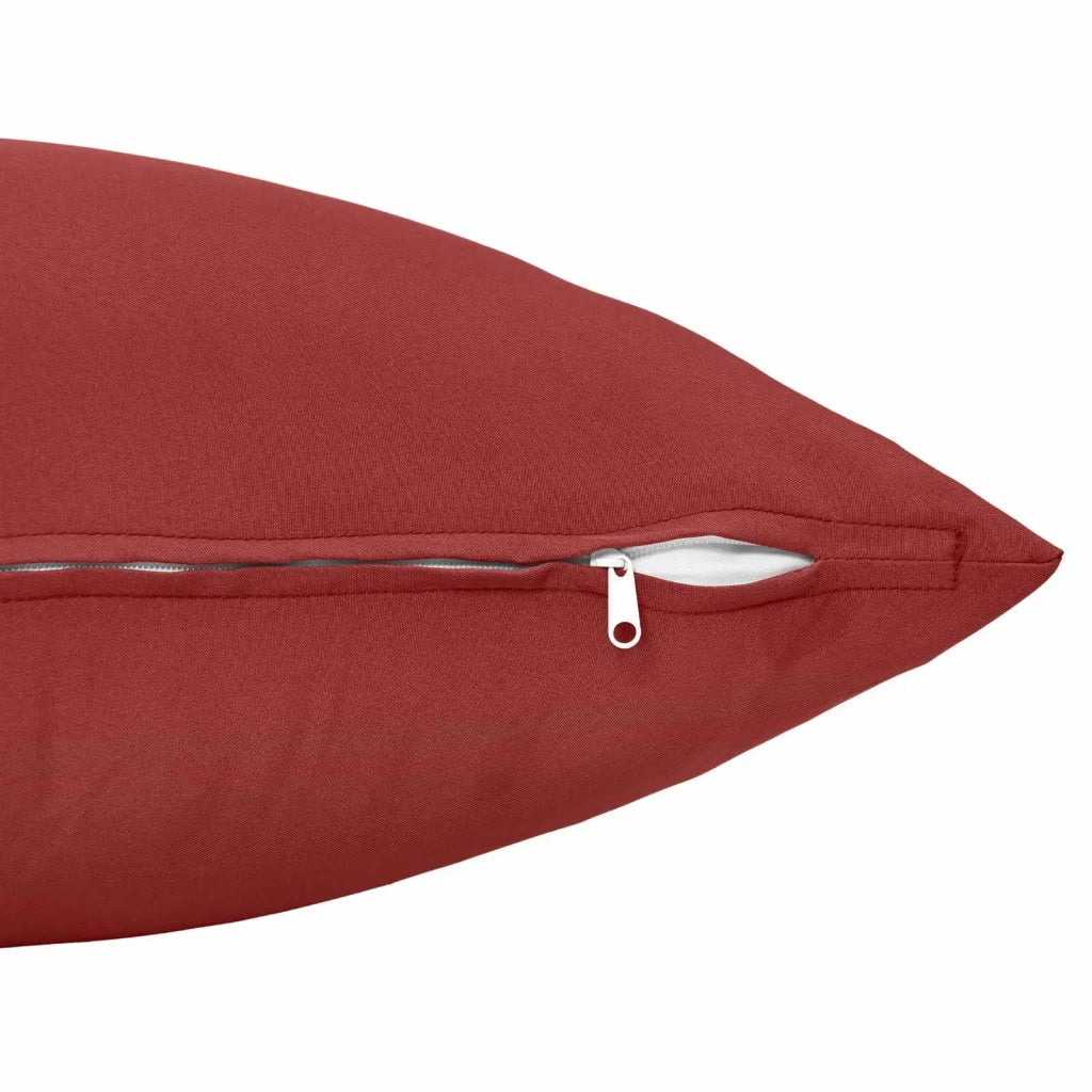 Federa 6 pcs HEERLEN Rosso Vino 40 x 60 cm Poliestere 909310