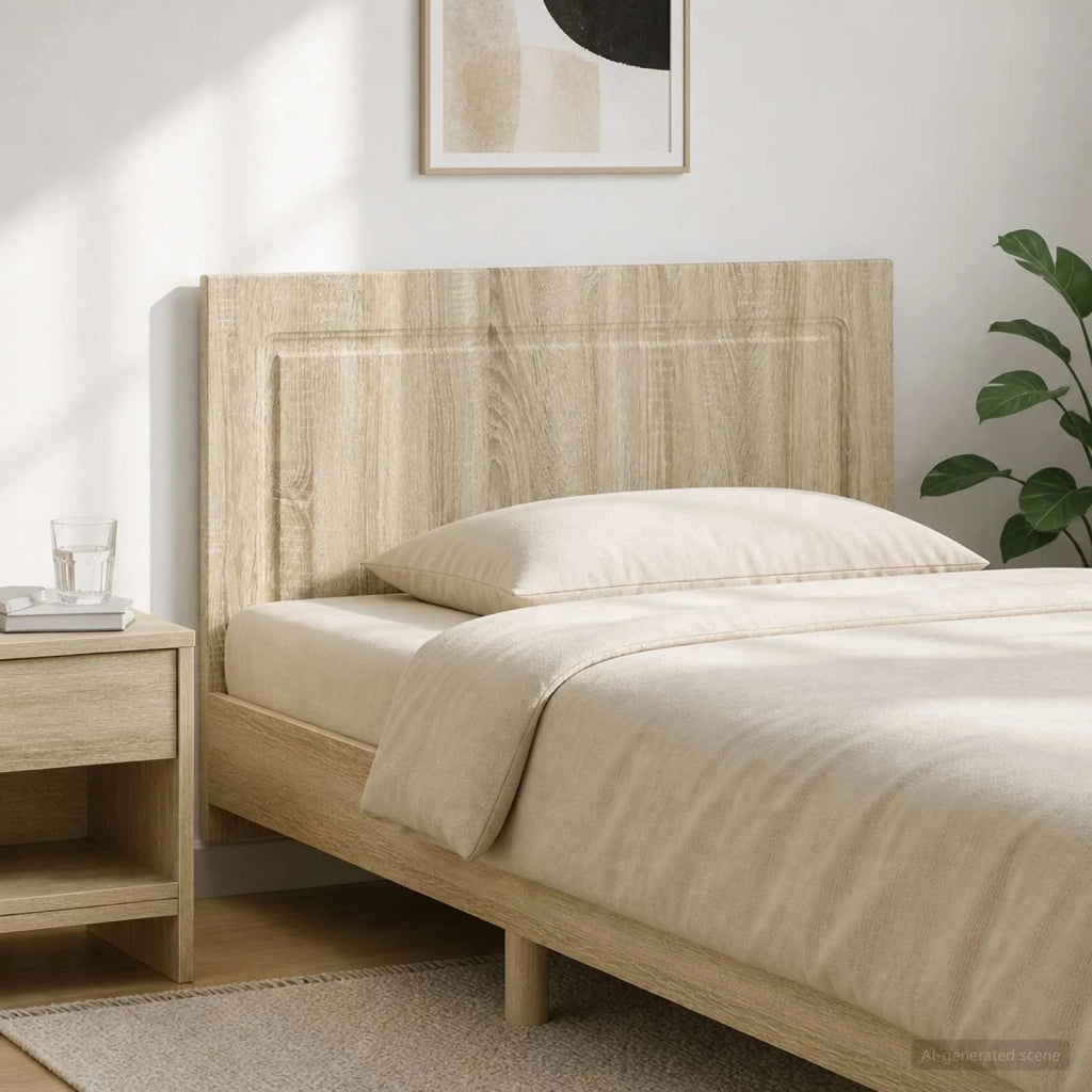 Testiera da Muro UTRECHT Rovere Sonoma Legno ingegnerizzato 897857