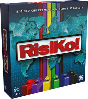 Editrice Giochi, Risiko, Giochi in Scatola, Risiko Classico Edizione 2023, Giochi di Società e Strategia per Famiglia e
