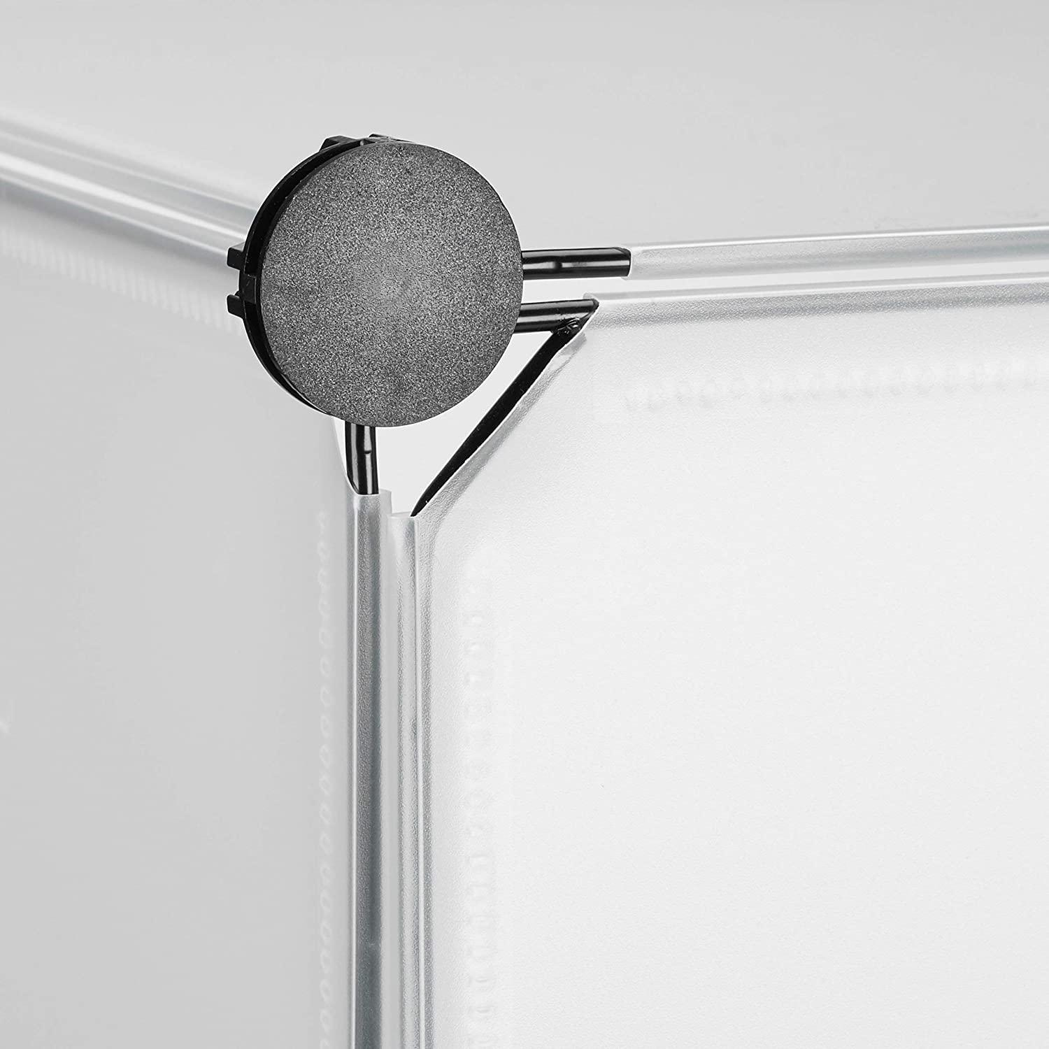 Scaffale per armadio scarpiera portascarpe in plastica modulare 12 paia trasparente 13_0001661