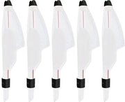 Accessori per pesca - 5 pezzi - Capocorda - Rock Pole 1 - Adatto per canne da pesca - Nero - Efficiente - Attrezzatura da pesca