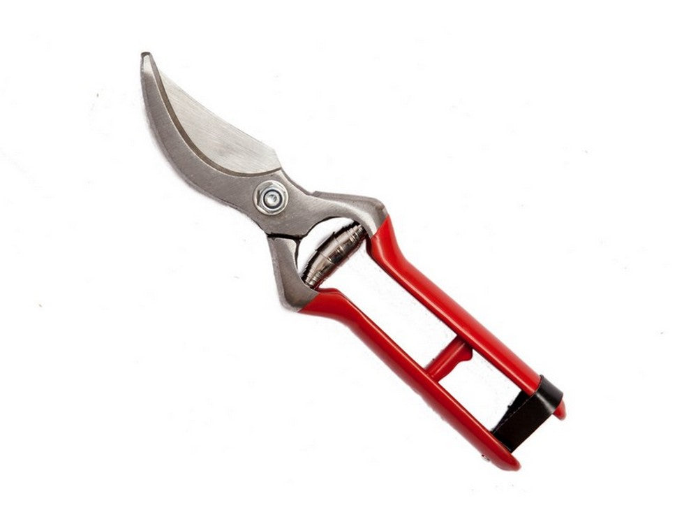 forbici da vigna chiusura in cuoio manico plastificato cm. 21 cod:ferx.vit41293