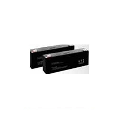 N°2 BATTERIE 2.6 AH 12 V CON CAVI DI COLLEGAMENTO A ELPRO 62 FADINI 632L NUOVO