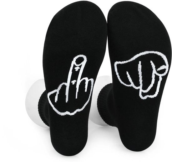 Calze per pollice medio divertenti - Regalo per il papà - Regali divertenti - Unici e audaci - Unico modello si adatta a quasi tutti - 36-42 EUR