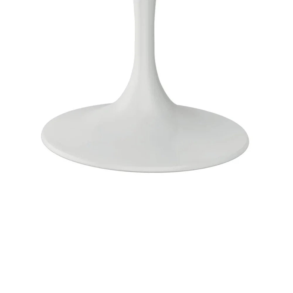 Tavolo da pranzo fisso in ceramica effetto marmo bianco Circe 120x120 cm fino a 6 posti | Duzzle