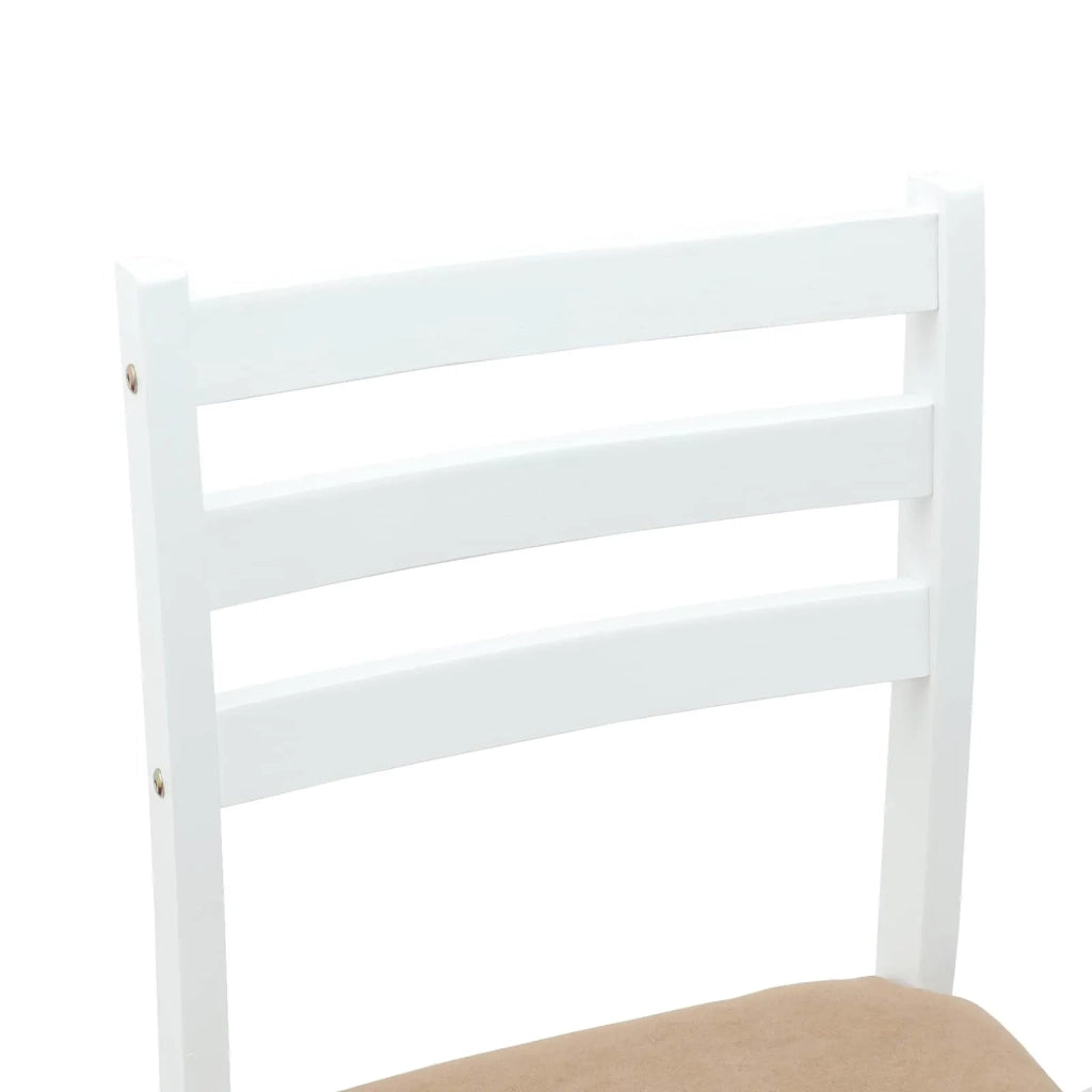 Sedie da pranzo 2 pcs Bianco 40 x 47,5 x 99,5 cm