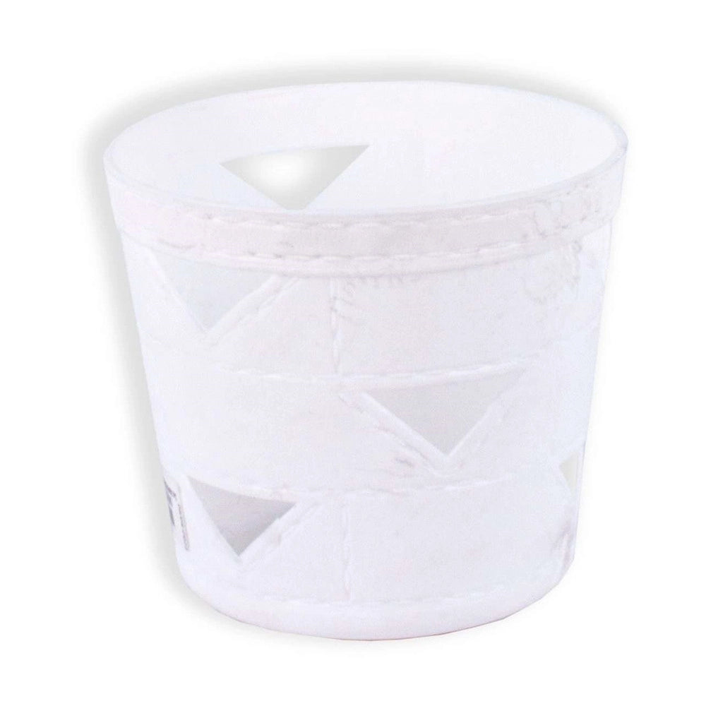 Trade Shop - Set 3pz Cesto Cestino Portaoggetti Organizzatore Tondo 10x10x9cm Assortiti 10711 -