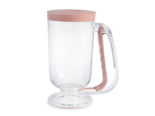 Dosatore impasto in polistirene con tappo colore rosa lt 0,95.