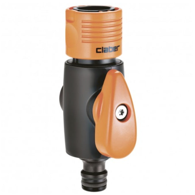 Claber raccordo automatico con rubinetto 8601