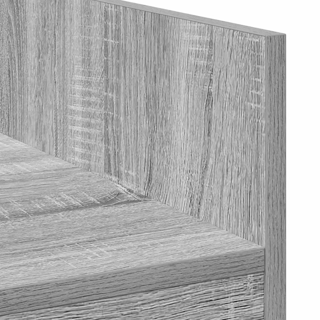 Tavolo DJ Sonoma grigio 62 x 45 x 102 cm Legno ingegnerizzato 8006761