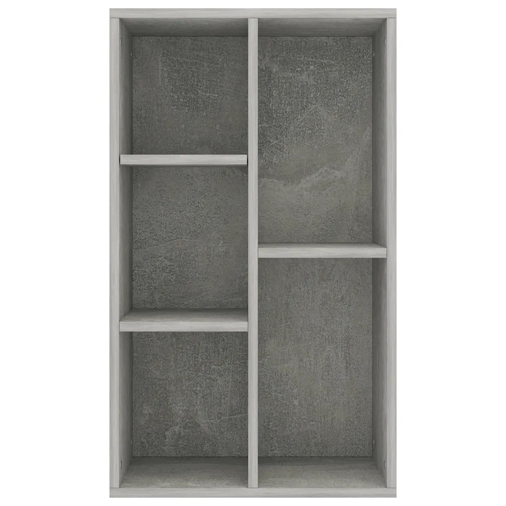 Libreria/Credenza Grigio Cemento 50x25x80 cm in Truciolato   cod mxl 9458