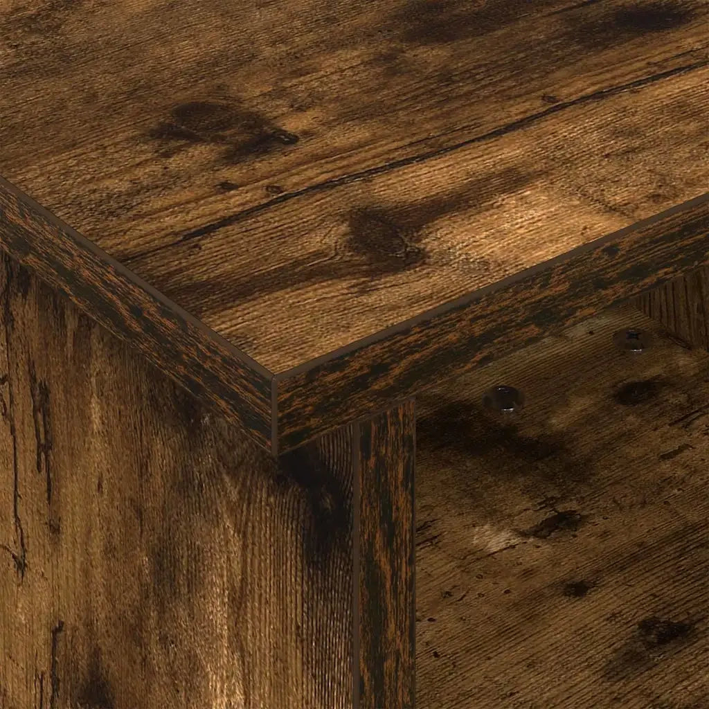 Supporto TV 37 x 35 x 35 cm Rovere fumé Legno ingegnerizzato 891052