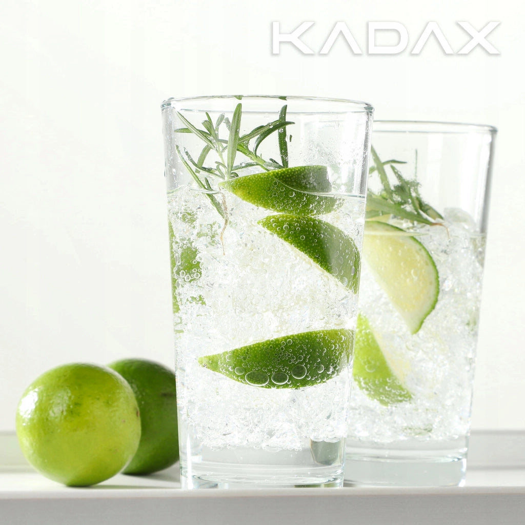 Set di 8 bicchieri KADAX da 340 ml per bevande, bibite e acqua.