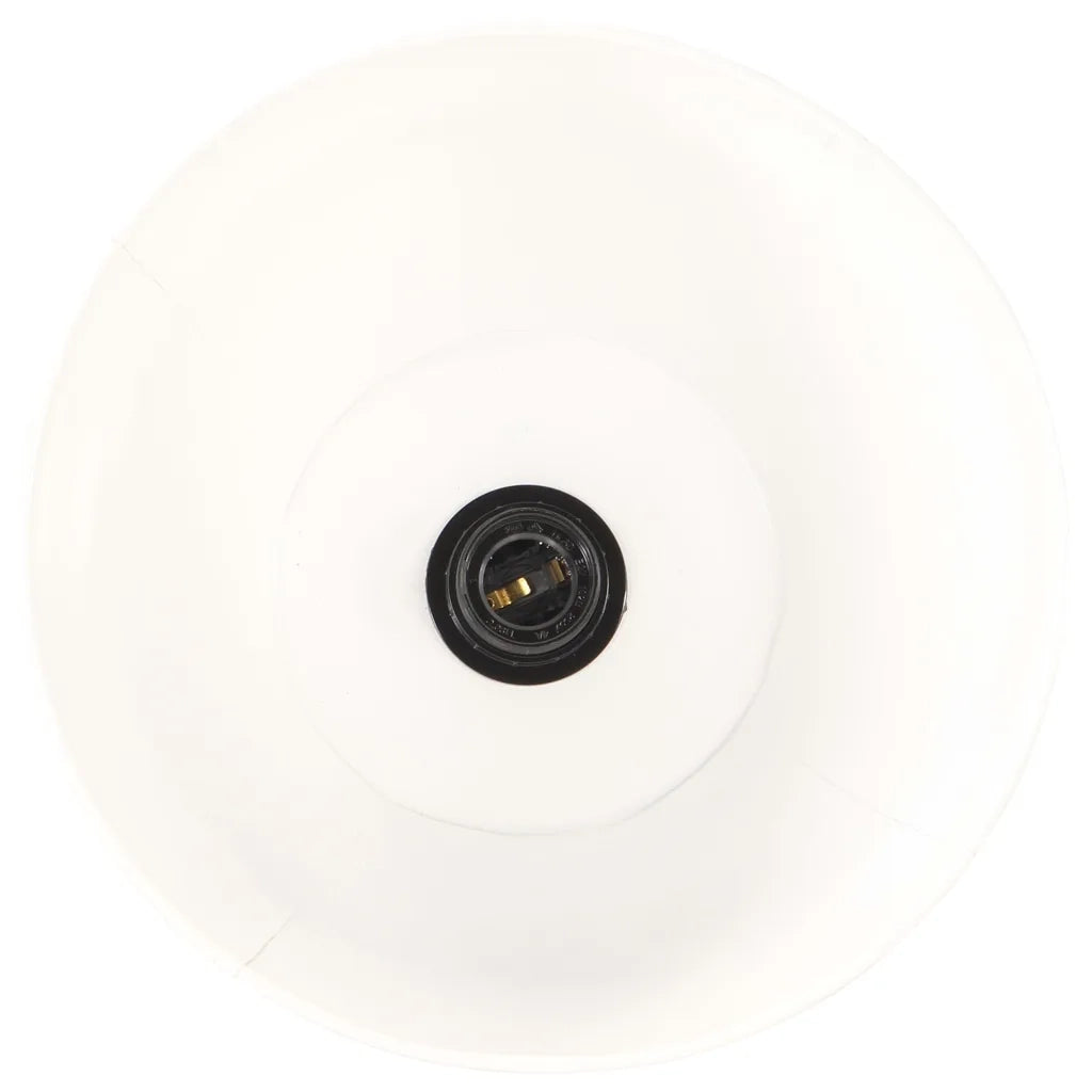 Lampade da Pavimento 3 pz Bianche E27 in Massello di Mango 320594
