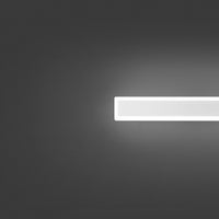 Applique Moderna Wally Alluminio Bianco Acrilico Led 17W 3000K