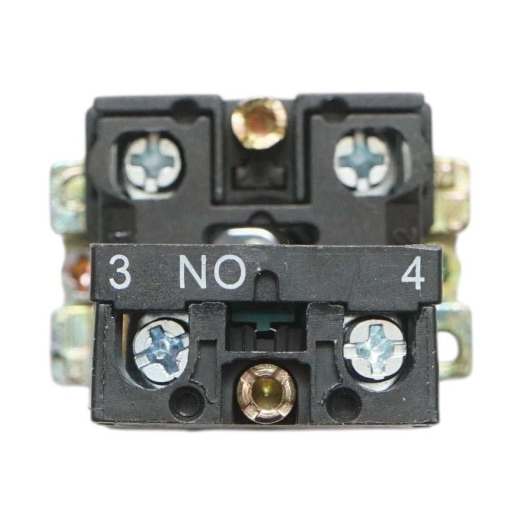 Pulsante indicatore LED bianco con protezione 1NC, 400V/10A, LAY5 Breckner Germany