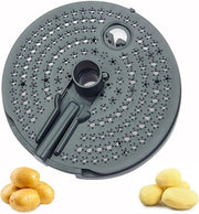 Adatto per TM6, TM5, TM31 - Schiacciatori per patate, carote, verdure - nero (14.5 x 14.5CM)