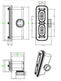 Piatto doccia in pietra SOLIDSTONE alto 2,8 cm con bordo - Grigio - Misura: 90x160 x 2,8h