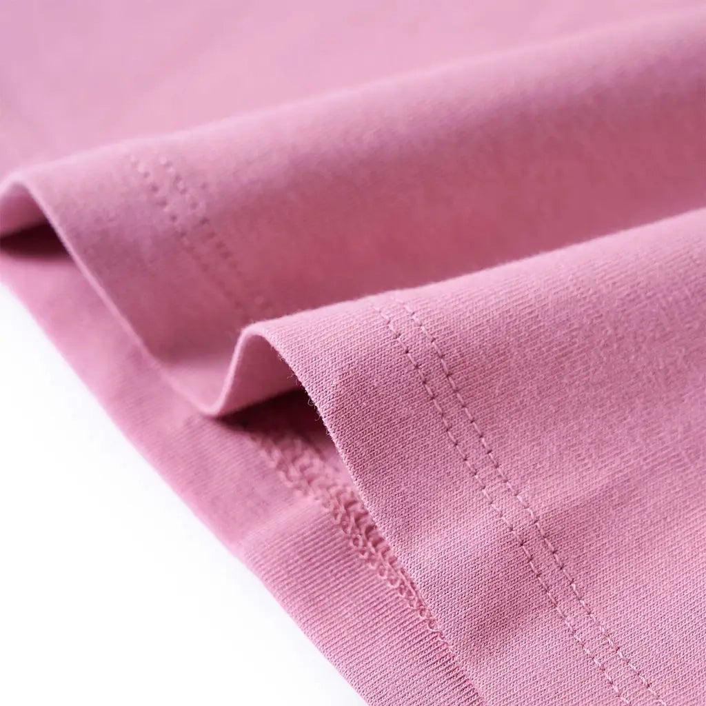 Maglietta per Bambini Maniche Lunghe Rosa Bruciato 92 13969