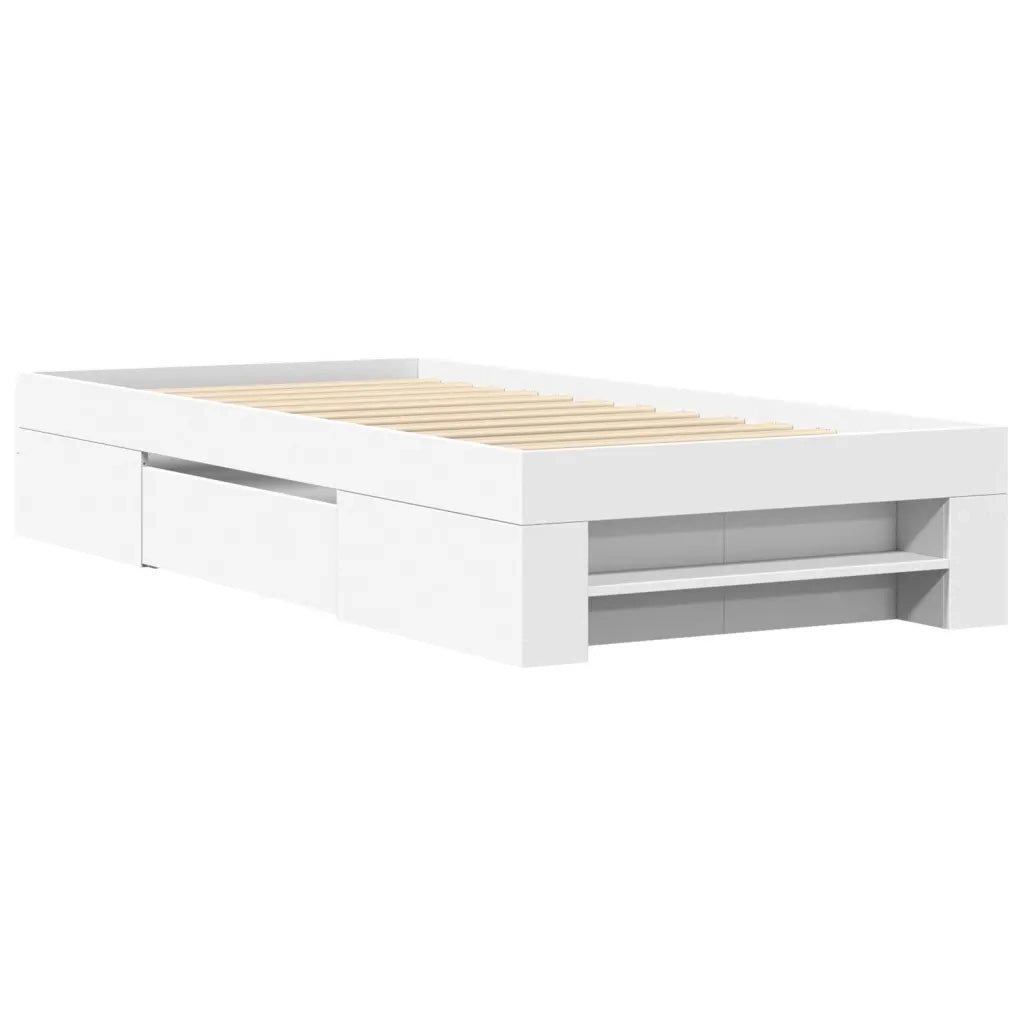 Giroletto Bianco 90x200 cm in Legno Multistrato