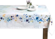 Telaio da tavolo, 100% cotone, 140 cm x 180 cm, lavabile, quadrato, tovaglia da tavolo decorativa per Madre, pasti e campeggio, Luie Summer Days – primavera/estate