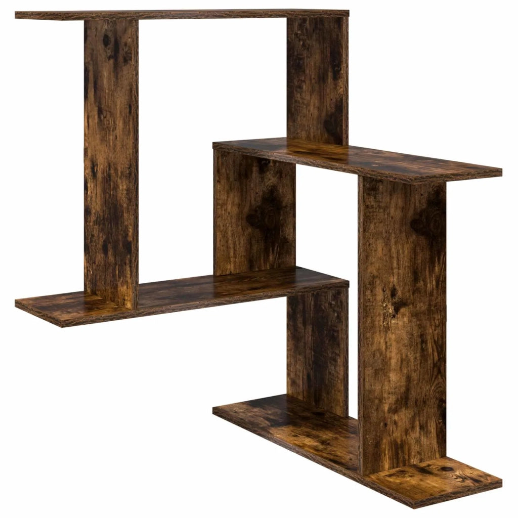 Scaffale da parete Rovere Fumo 67 x 67 x 87 cm 8012224