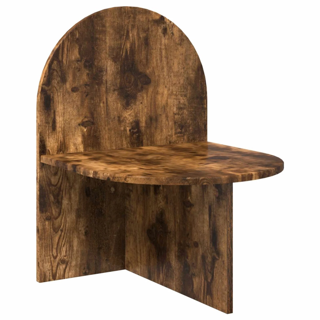 Set di 2 Comodini | Armadio da Notte | Mobiletto da notte Rovere Fumo 48 x 49 x 65 cm Legno ingegnerizzato