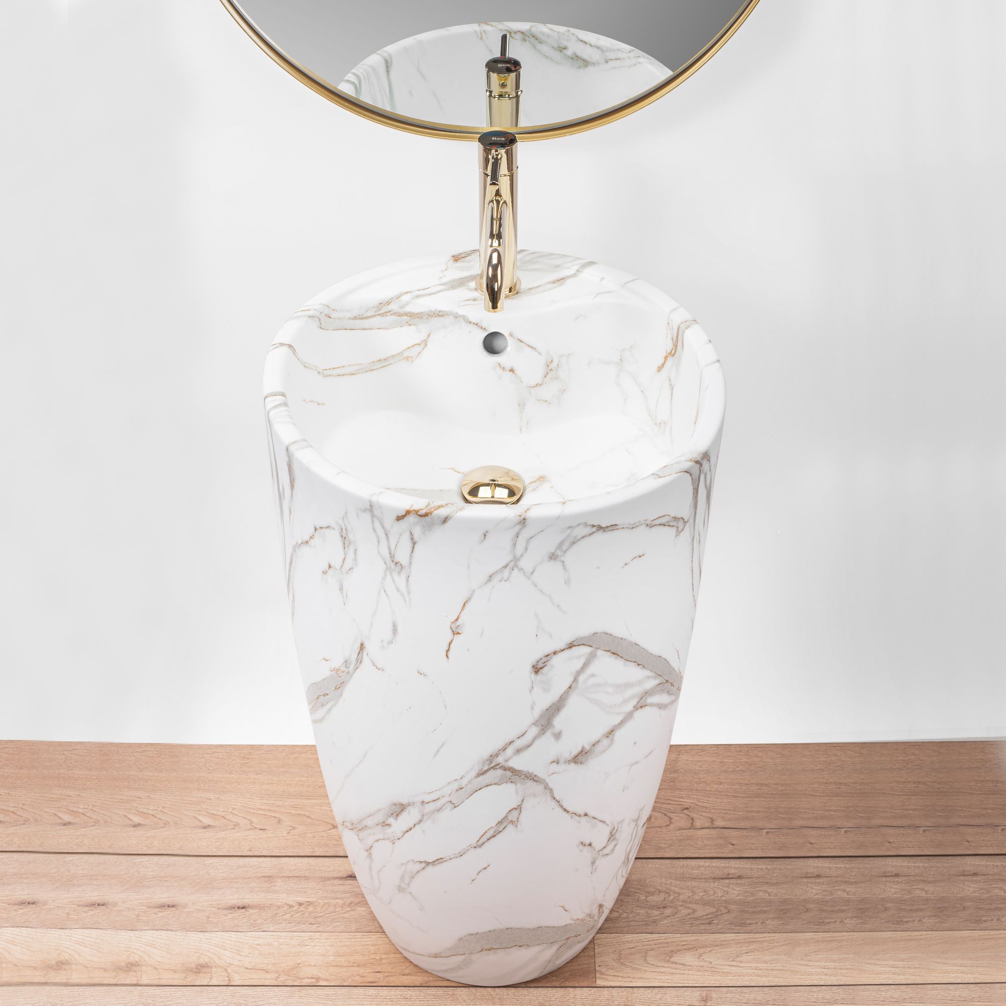 Lavabo Monolitico Rea Anya Lava Matt