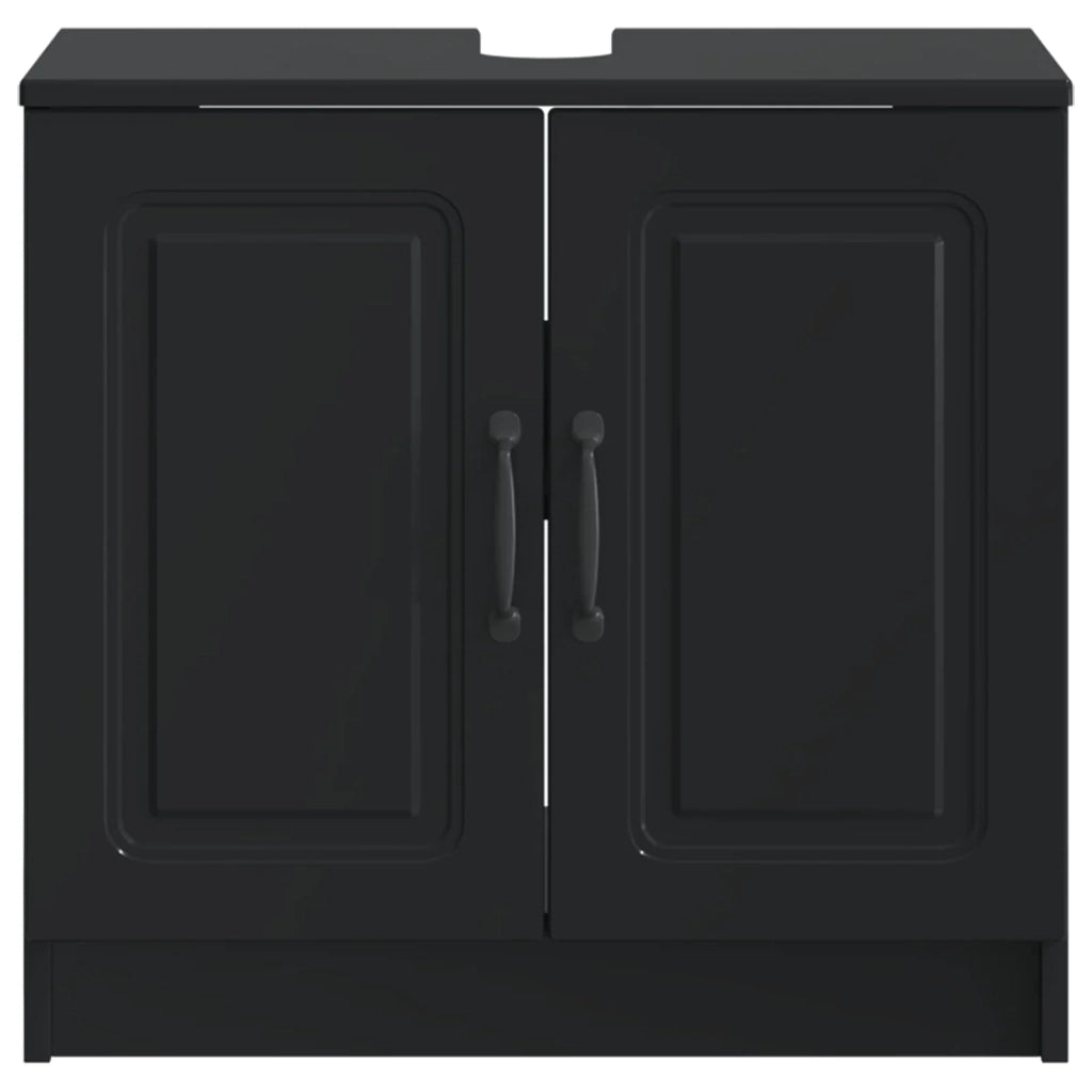 Armadio per Lavabo da Bagno UTRECHT Nero 59,5 x 31,5 x 59 cm 897666