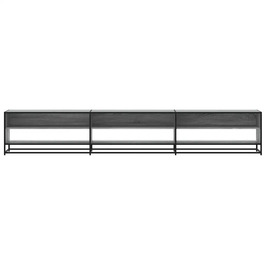 Mobile Porta TV Grigio Sonoma 270x40x46 cm in Truciolato 3300813