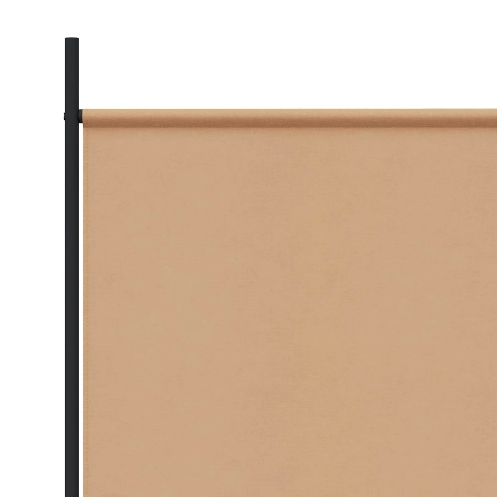 Divider per Stanze a Pannello Singolo Beige 175 x 180 cm